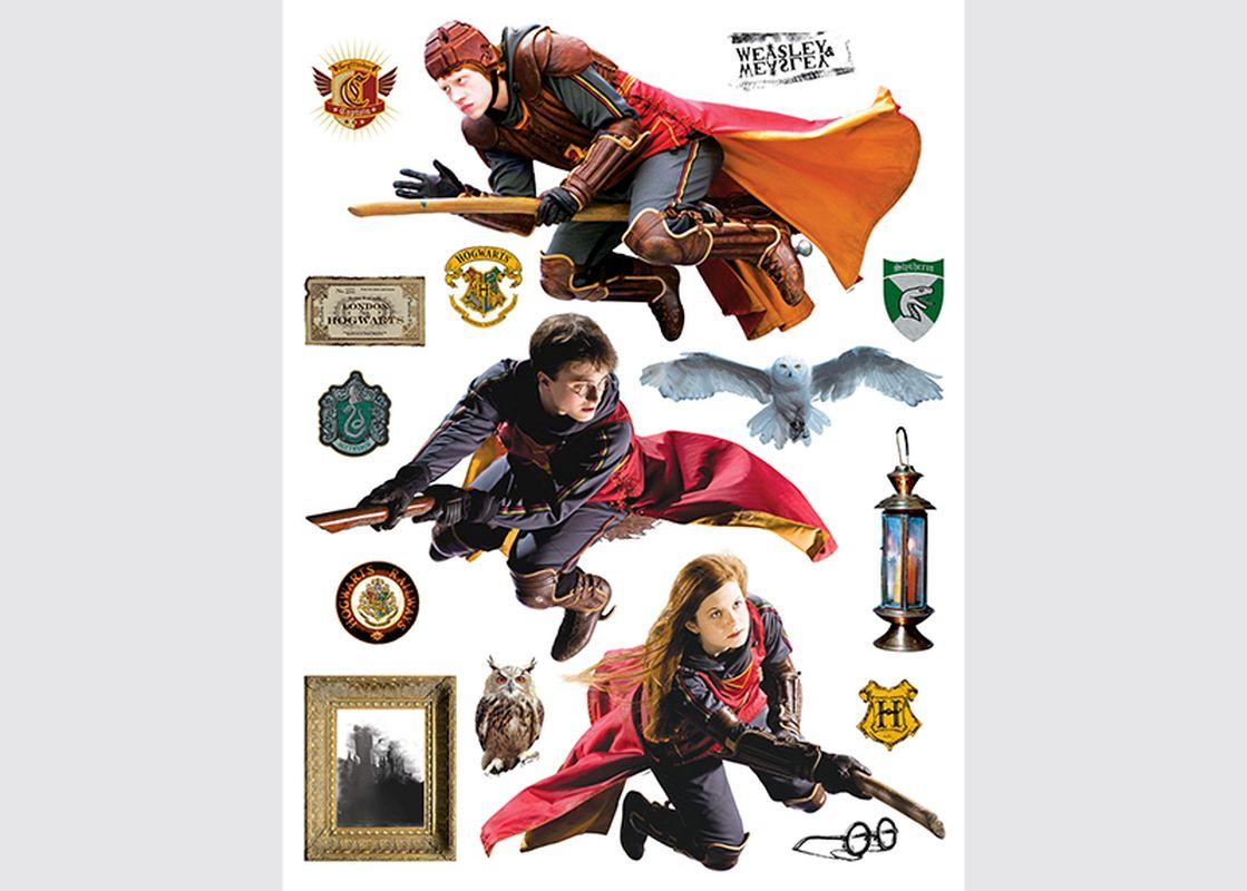 Nálepky na stenu Harry Potter Hermiona a Harry 