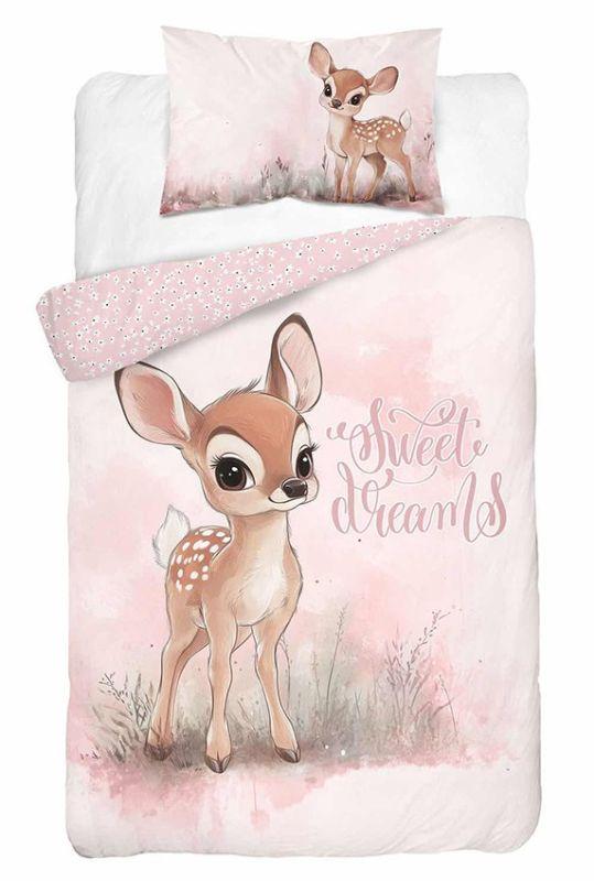 Obliečky do postieľky Srnček A 100/135, 40/60