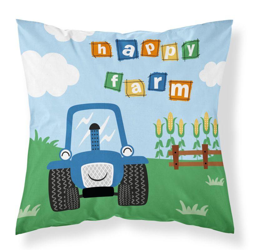 Obliečka na vankúšik Farma modrá 40/40