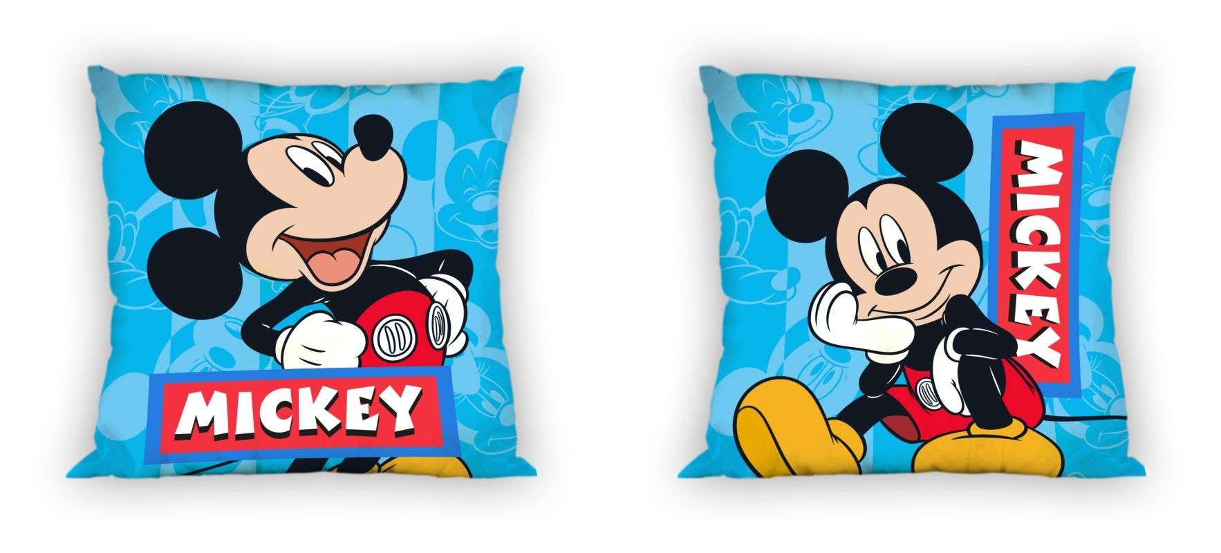 Obliečka na vankúšik Mickey blue