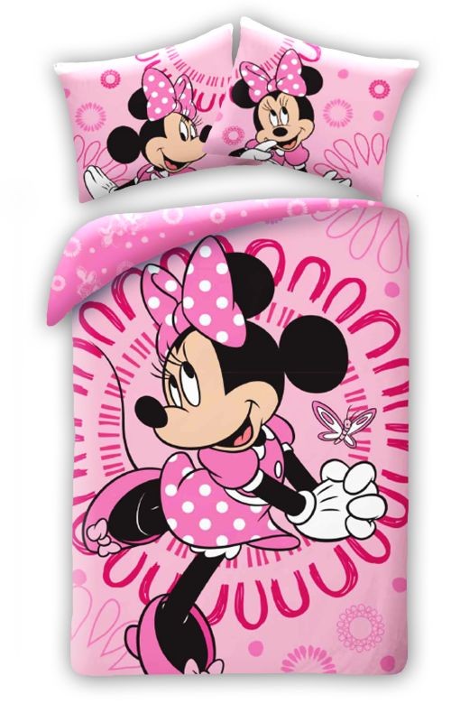 Obliečky Minnie pink 140/200, 70/90
