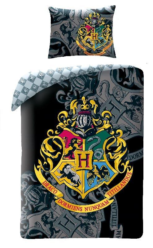 Obliečky Harry Potter black