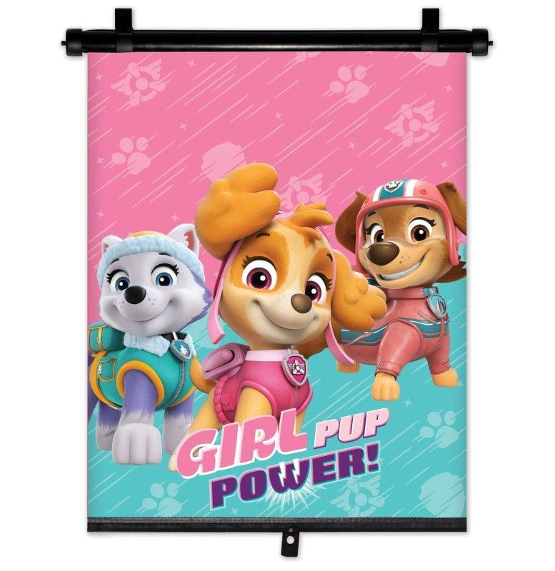 Slnečná clona Roletka Paw Patrol Girl 1 ks