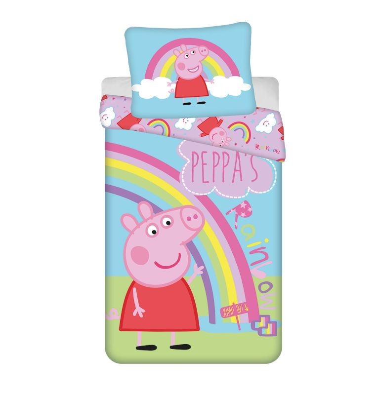 Obliečky Peppa Pig PEP016 140/200, 70/90