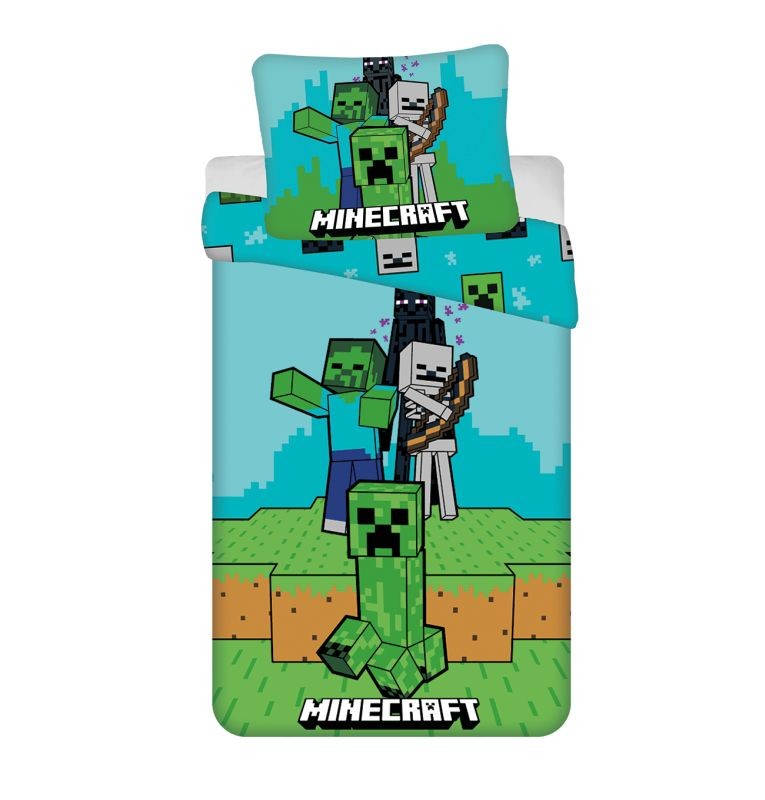 Obliečky Minecraft Mobs here 140/200, 70/90