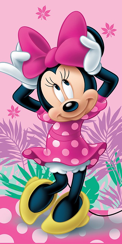 Osuška Minnie pink 02
