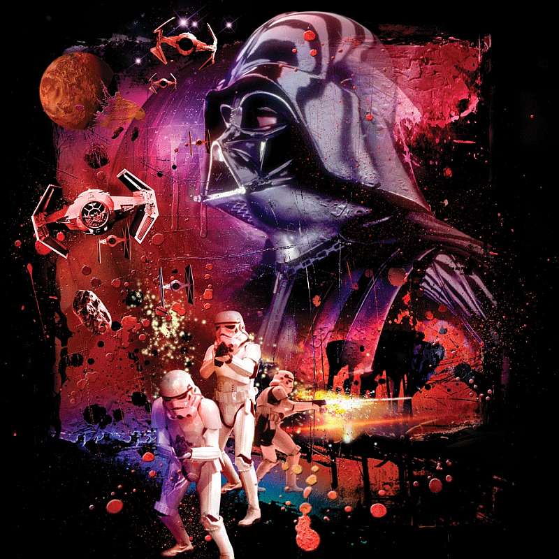 Obliečka na vankúšik Star Wars 82 dark power