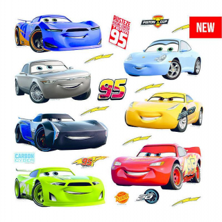 Samolepiaca nálepka na stenu Cars 95