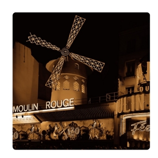 Obraz na stenu Moulin Rouge 29x29 cm