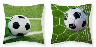 Obliečka na vankúšik Futbalová lopta 