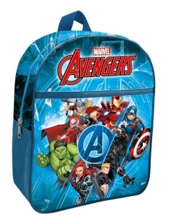 Detský batoh s vreckom Avengers 30 cm