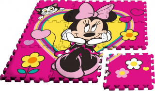 Podlahové penové puzzle Minnie