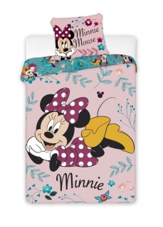 Obliečky Minnie kvety