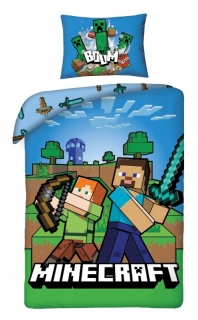Obliečky Minecraft Boom