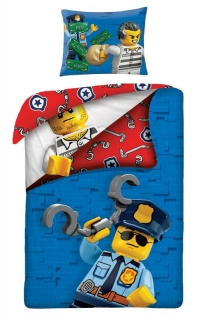 Obliečky Lego blue