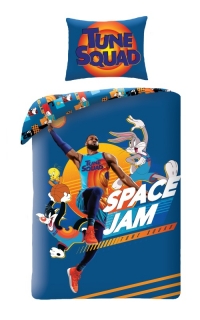 Obliečky Basketbal Premium Space Jam blue