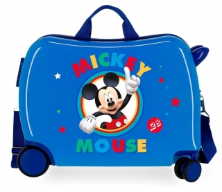 Detský kufrík Mickey Circle Blue MAXI