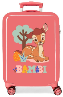 ABS Cestovný kufor Bambi Coral 55 cm