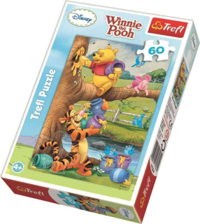Puzzle Macko Pú 60 dielikov