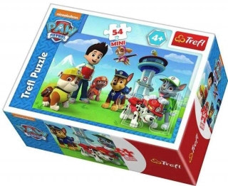 Puzzle Veselá Patrola 54 dielikov Dobrá partia
