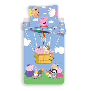 Obliečky Peppa Pig balón