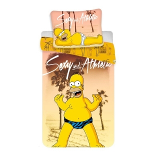 Obliečky Homer Simpson beach