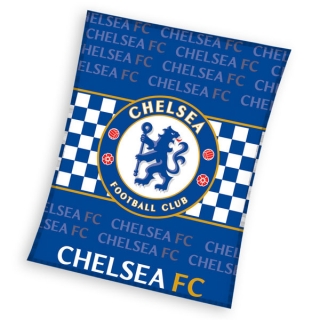Fleece deka Chelsea nápisy